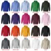 hoodie color chart - The Weeknd Shop